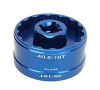 SHPKLO Mountain Bike Bottom Bracket Removal Tool, Bicycle Bottom Bracket Install Remover Tool, Aluminum Alloy BB39 BB40.5 Bottom Bracket Tool with 16 - Notch Fit for BBR9100