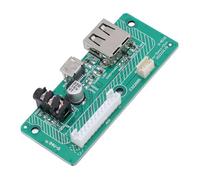 SHPKLO Speaker Charging Port Board for Charge 3 GG, Replacement Power Motherboard, Green USB Sound Jack Charging Port Circuit Board with Micro USB, Compatible with Charge 3 Version GG Blu