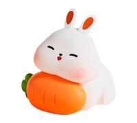 shpuuyy Bunny Baby Night Light, Portable LED Baby Night Light Kids Night Lamp, 3 Dimmable Silicone Baby Sleep Lights Cute Room Decor Bedroom Decor for Kids