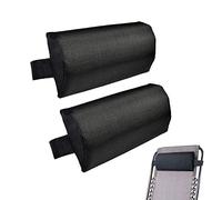 shpuuyy Deck Chair Head Cushion Recliner Chair Head Pillow, Height Adjustable Sun Lounger Pillow Neck Support Headrest Pillow For Recliner Chair For Outdoor,Patio Chairs, Armchairs