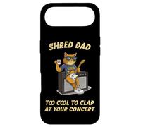 Shred Dad Tool Cool Rock & Roll Cat Dad Playing Guitar Funny Case for iPhone Air