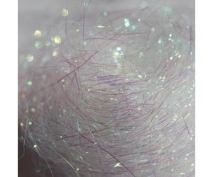 SHRED iridescent fine 100g 30g clear SPARKLY transparent tinsel shredded packaging filling gift box birthday pack Basket Grass Hampers Filler Paper Easter Christmas Fibre Luxury (100g gram large bag)
