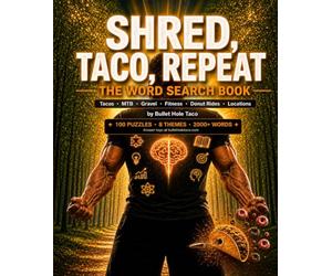 Shred, Taco, Repeat: The Word Search Book