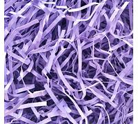 ShredAstic® SHREDDED PAPER / 3 metres curling ribbon Gift Packaging Baskets Hampers (250 grams, Clover Lilac)