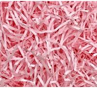 ShredAstic® SHREDDED PAPER / 3 metres curling ribbon Gift Packaging Baskets Hampers (50 grams, Pale Pink)