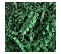 Shredded Tissue Paper, 100-500g Crinkle Cut Shredded Paper, Friendly Glitter Gift Filler(Deep Green,200g)