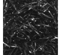 Shredded Tissue Paper, 100g Black Shredded Paper for Hampers, Soft S/hredded Tissue P/aper for Gift Boxes,Ideal Hamper Filling and Gift Packaging Filler for Birthdays Christmas Gifts Decor