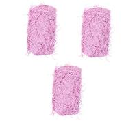 Shredded Tissue Paper, 3 Packs Box Shredded Purple Gift Box Purple Wrapping Paper(Violet*3pcs,25 * 15Cm*3Pcs)