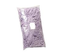 Shredded Tissue Paper 400g Colorful Shredded Crinkle Lafite Paper Raffia Filler Wedding Party Gift Box Candy Material Packaging Filler For Decoration(Purple)