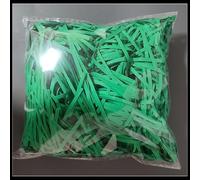 Shredded Tissue Paper for Gift Boxes, Shredded Paper Gift and Hamper Filler Multicolor 50g To 500g(Style C/Green,500g)
