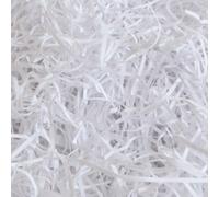 SHREDDED TISSUE PAPER IN 22 VARIOUS COLOURS 10g, 20g, 50g & 100g GIFT PACKAGING (WHITE, 20g)