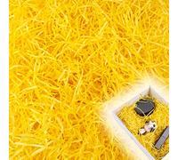 Shredded Tissue Paper, Yellow Shredded Paper, 100g Raffia Gift Filler Paper
