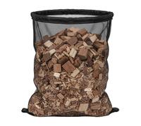 Shredder Bag, Mesh Carry Bag with Holder, Robust Collection Bags, 123 x 60 cm, for Gardening, Lawn Care, Landscaping and Outdoor Cleaning