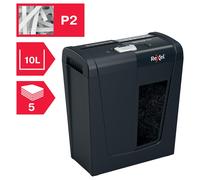 SHREDDER, REXEL SECURE S5, STRIP CUT; 2020121 (REXEL) Qty X 1