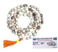 shree jinvar decor The Great Beautiful Vaijanti/Vyjayanti/Vaijayantimala/Vana-mala / बैजंती / वैजंती Rosary of Victory Mala of 108+1 beads For Radha Krishna Pooja/Puja.