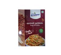 Shree Krishna Ragi Millet Noodles 360g (Pack of 2 - Each 180g) | Easy & Ready to Cook | Zero Maida & 100% Vegan | Healthy Choice for Kids