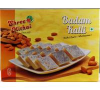 Shree Mithai Badam Katli, Premium Almond Sweet, Traditional Indian Dessert, Perfect for Gifting and Celebrations - 250gm (13 Pcs)