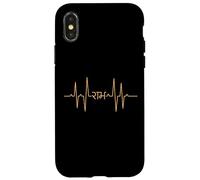 Shree RAM EKG Heartbeat Pulse Hindu God Devotional Spiritual Case for iPhone X/XS