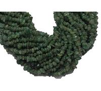 ShreeCrystalsBeads Green Aventurine Beads Natural Stone Gemstone Chips Loose Beads for Jewelry Making, Green Aventurine Chips, 2 Strands Each of 34" Length