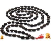 Shreejinvardecor United Genuine Kamal Gatta Japa Mala | Natural 108 + 1 Beads Lotus Seed Mala | Laxmi Pooja Mala | Meditation | Spritual Practises.1 Pcs