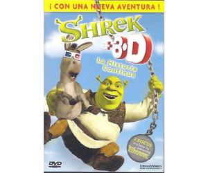 Shrek 1.5 + 3d la historia continua (DVD)