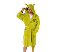 Shrek Adult Hooded Bathrobe (Green) in Green | Size: Large Shrek Green L