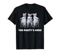 Shrek Blind Mice The Party's Here Text Poster T-Shirt