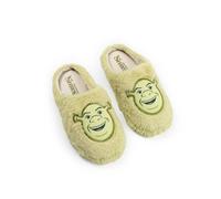 Shrek Character Face Mule Slippers | Unisex Green | Officially Licensed Merch | Size: 5-6 Shrek Green 5-6