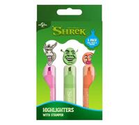 Shrek (Characters) Stamp Highlighter Set, Official Licensed Highlighter