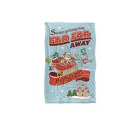 Shrek Christmas Santa Sleigh Donkey Silky Touch Super Soft Throw Blank In Duck Egg Blue Duck Egg Blue