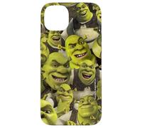 Shrek Cool Epic All Shrek Faces Collage Logo Case for iPhone 14 Plus