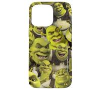 Shrek Cool Epic All Shrek Faces Collage Logo Case for iPhone 15 Pro Max