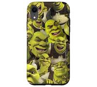 Shrek Cool Epic All Shrek Faces Collage Logo Case for iPhone XR