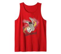 Shrek Donkey Airbrush Style Portrait Tank Top