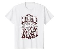 Shrek Donkey in The Morning I'm Making Waffles! T-Shirt, Youth, White, 4T