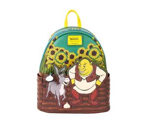 Shrek & Donkey Sunflower Field Mini Backpack - unisex - LOUNGEFLY - School Bags - Multicolor - ONE SIZE - Kids ONE SIZE