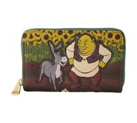 Shrek & Donkey Sunflower Field Zip Around Wallet