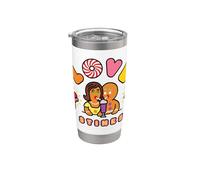 Shrek Emoji Gingerbread Love Stinks Stainless Steel Insulated Tumbler