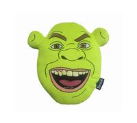 Shrek Face Cushion Green - 35x28cm