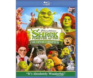 Shrek Forever After The Final Chapter Bluray- NEVER PLAYED- no digital copy disc/case/cover (no slip cover)