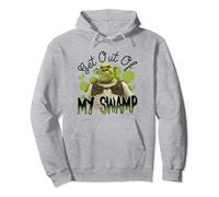 Shrek Get Out Of My Swamp Broken Hearts Portrait Pullover Hoodie