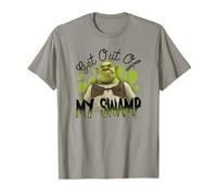 Shrek Get Out Of My Swamp Broken Hearts Portrait T-Shirt