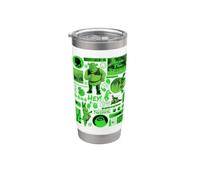 Shrek Green Vibes Only Eco Collage Stainless Steel Insulated Tumbler
