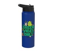 Shrek Green Vibes Only Stainless Steel Insulated Water Bottle