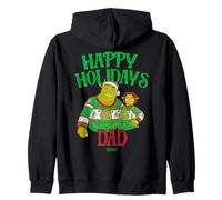 Shrek Happy Holidays Dad Zip Hoodie