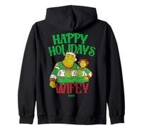 Shrek Happy Holidays Wifey Zip Hoodie