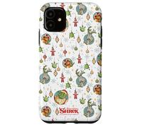 Shrek Holiday Pattern Characters Ornaments AOP Case for iPhone 11