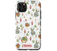 Shrek Holiday Pattern Characters Ornaments AOP Case for iPhone 11 Pro Max