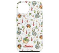 Shrek Holiday Pattern Characters Ornaments AOP Case for iPhone 13