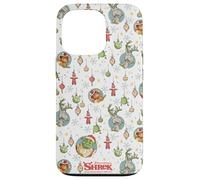 Shrek Holiday Pattern Characters Ornaments AOP Case for iPhone 13 Pro